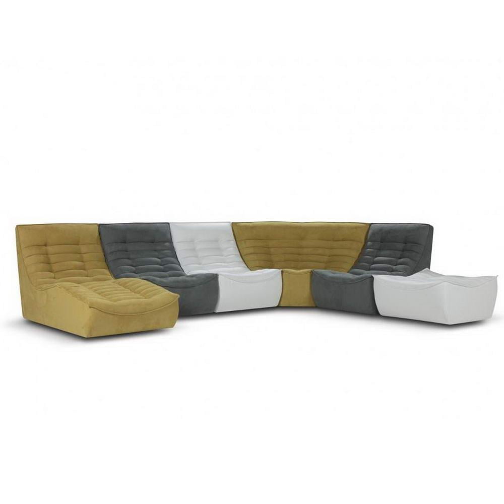 Corner leather sofa | Fox Trot by Calia Italia