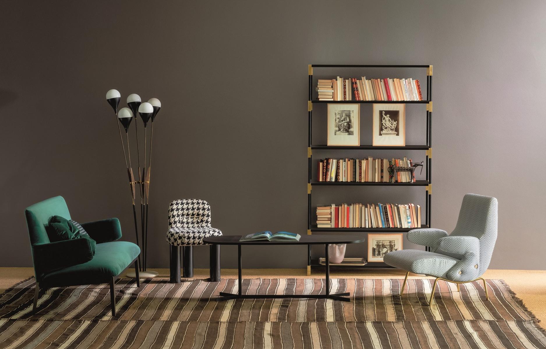 Fabric armchair | Delfino by Arflex
