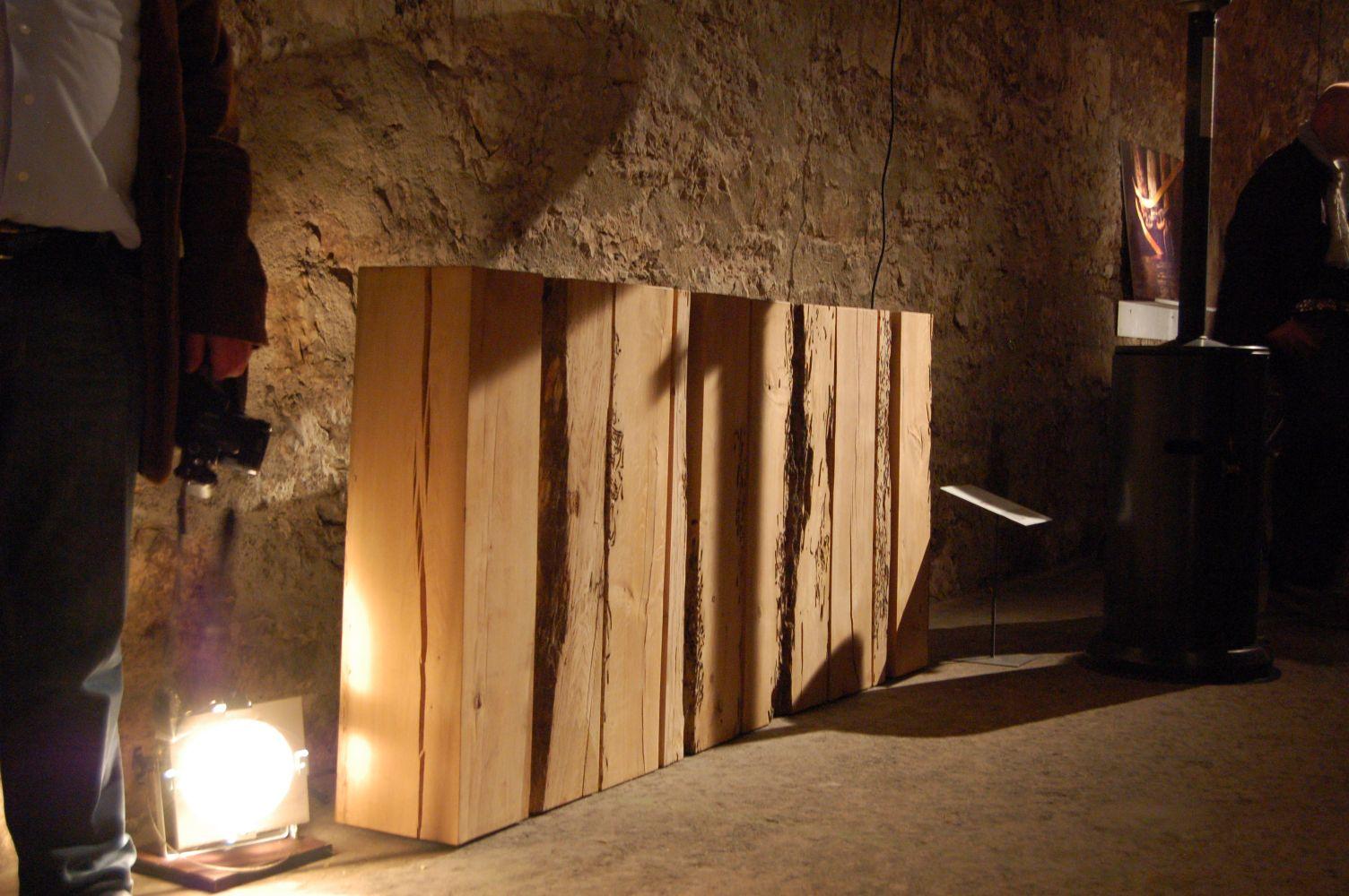 Rectangular wood console with drawers | Codice Briccole by Riva 1920