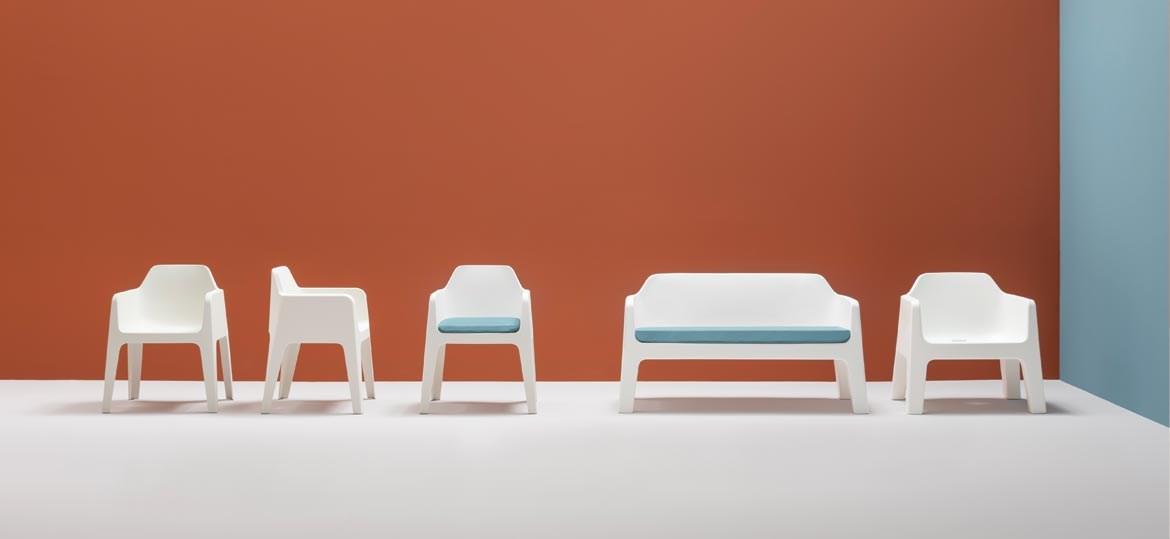 Polypropylene armchair | Plus 631 by Pedrali