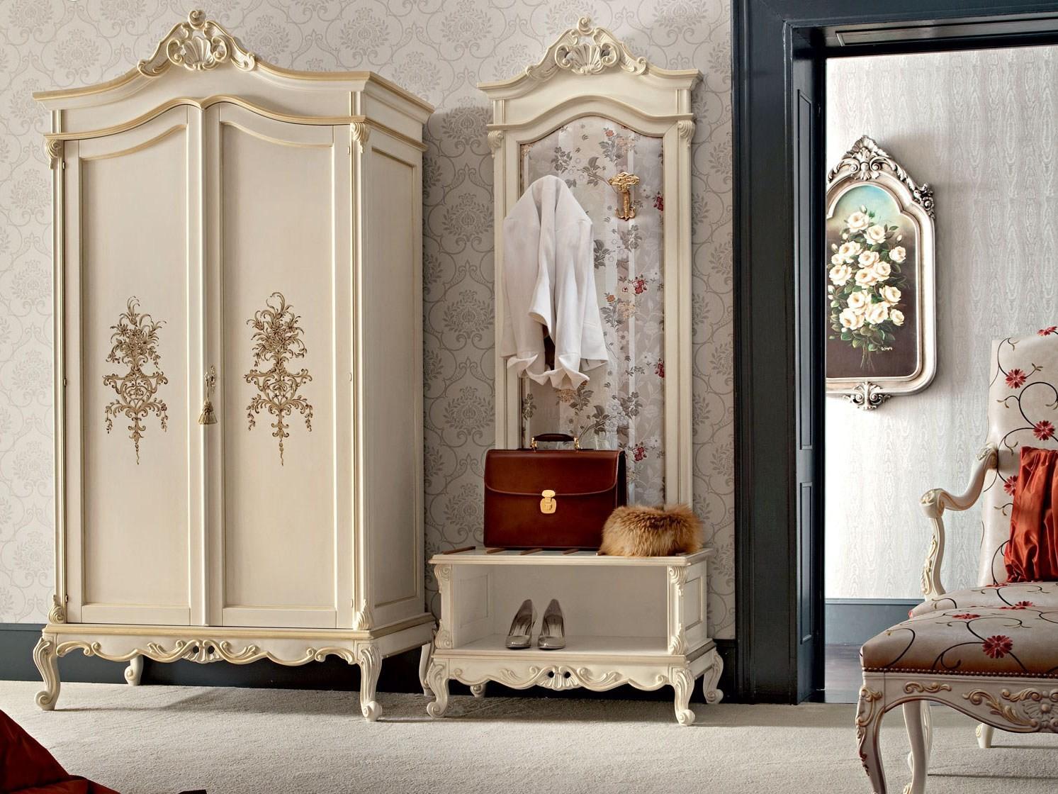 Solid wood wardrobe | 12201 by Modenese Gastone