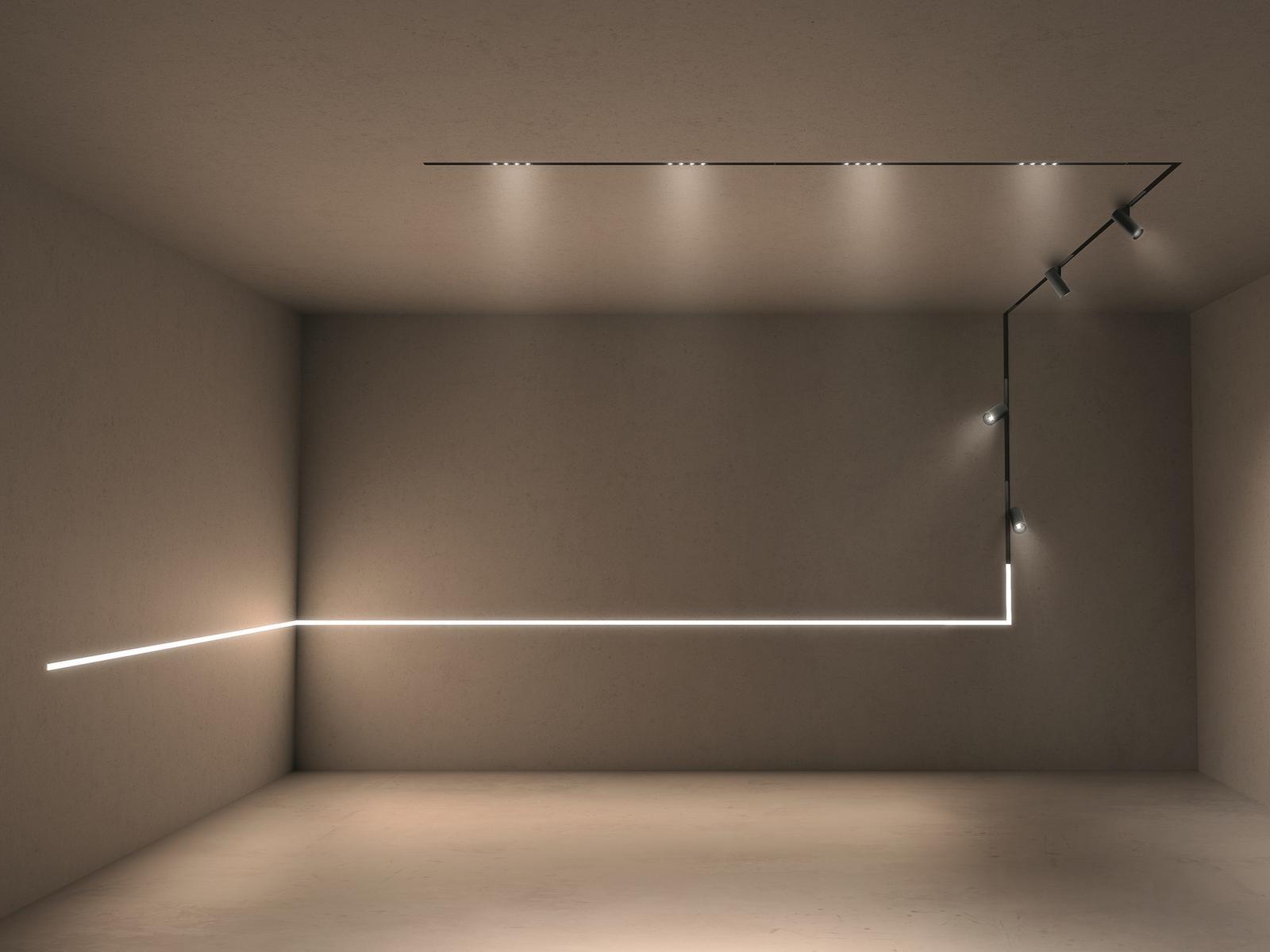 Linear lighting profile for LED modules | A.24 by Artemide