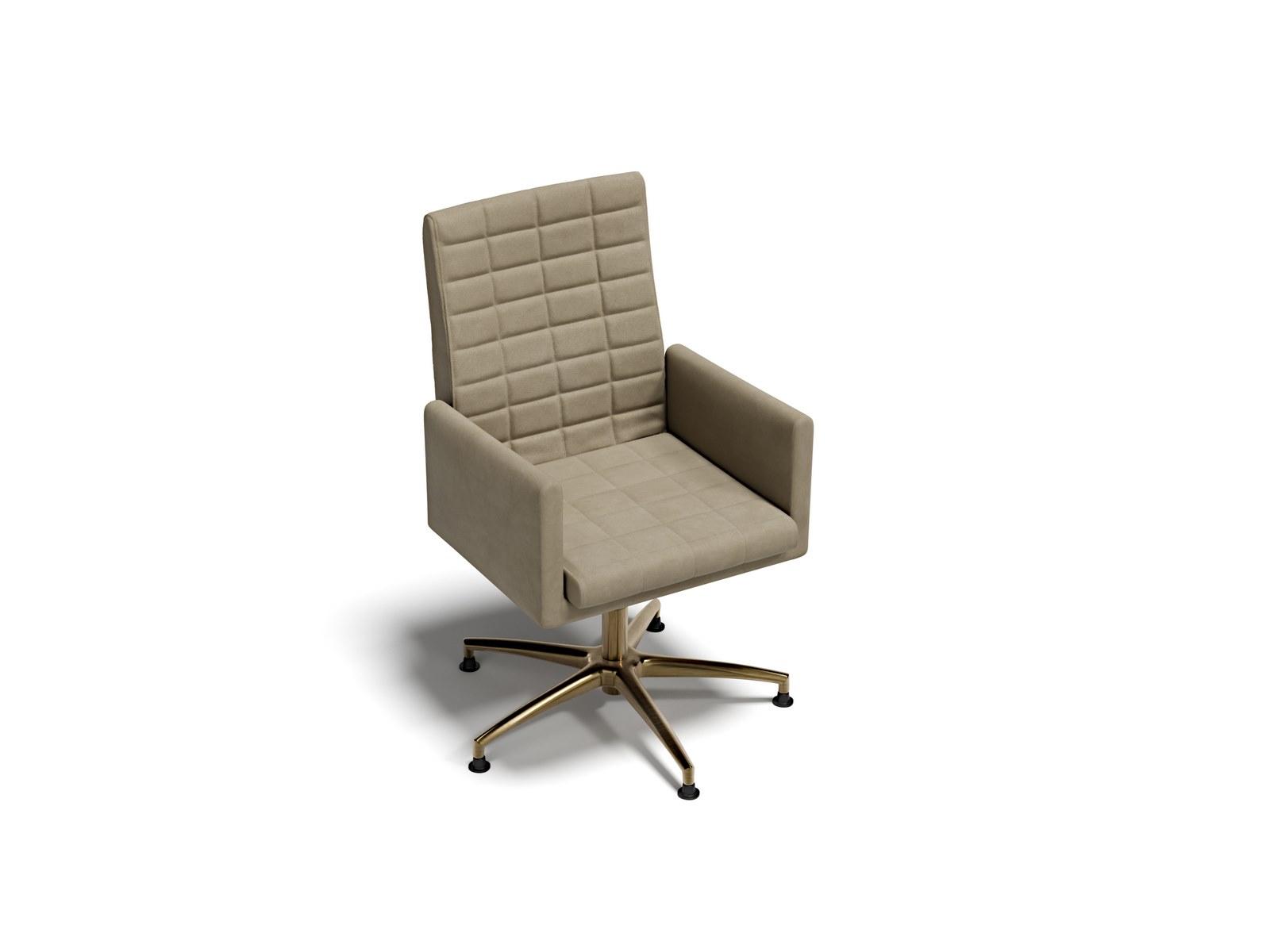 Swivel fabric executive chair with armrests | Explorer L by Capital Collection
