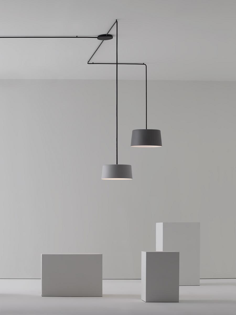 LED aluminium pendant lamp | Tube by Vibia