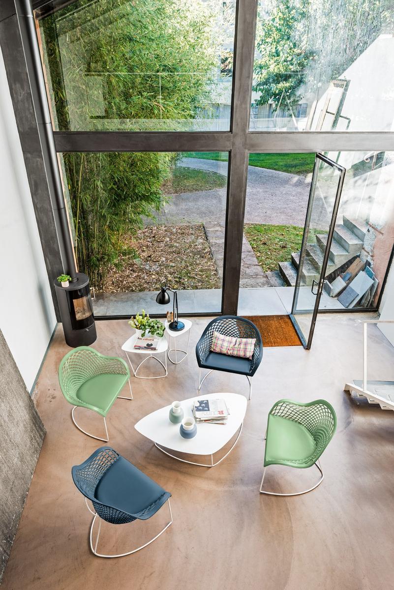 Steel coffee table | Guapa by Midj