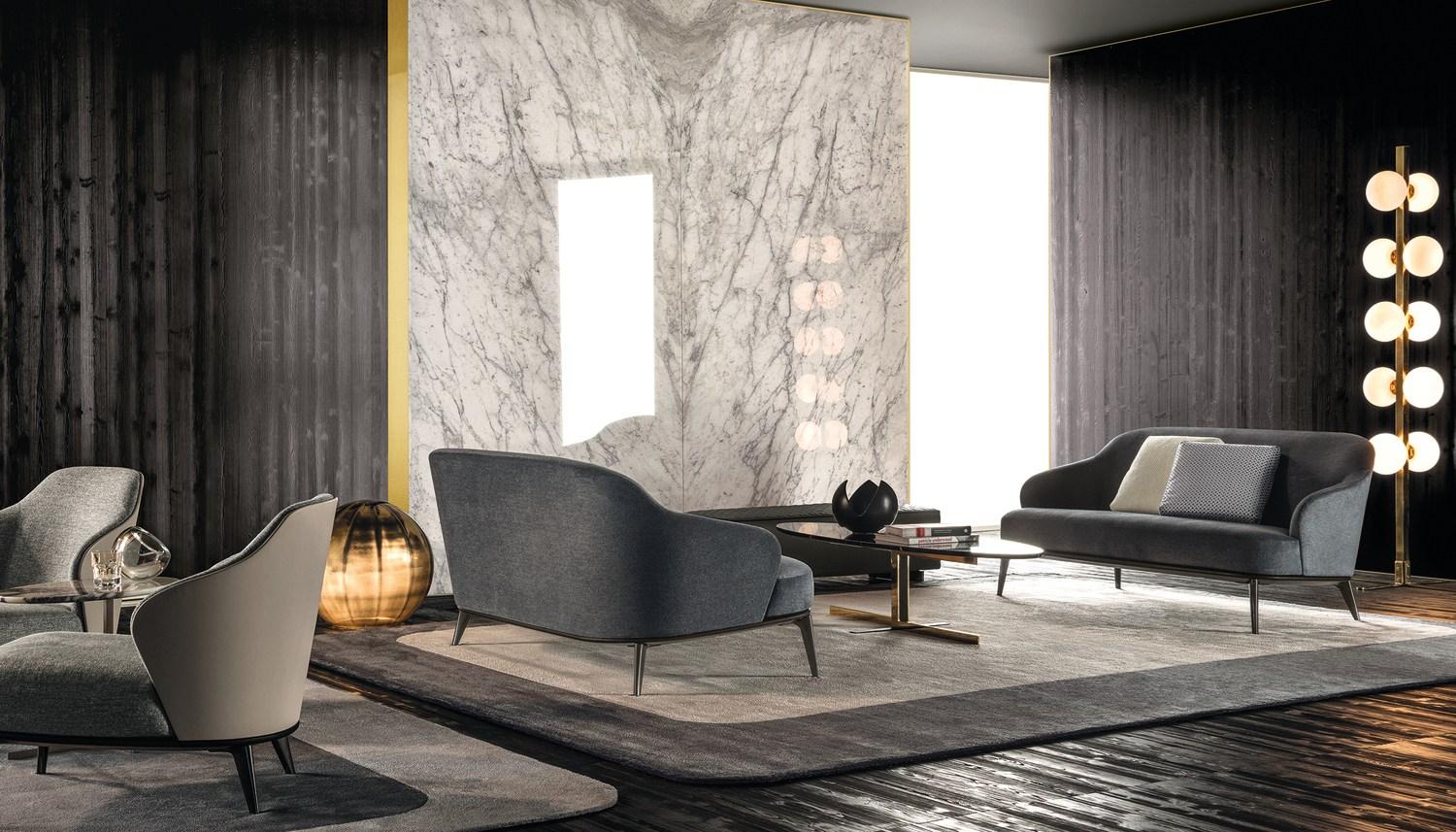 Sofa | Leslie by Minotti