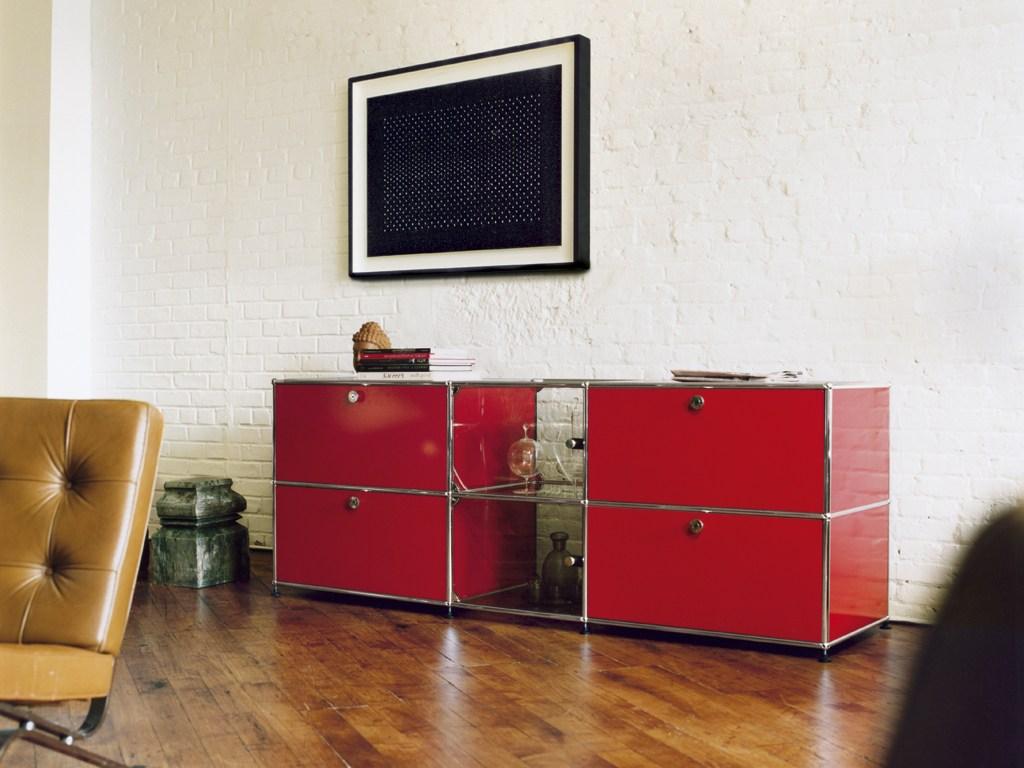 Modular sideboard with drawers | Haller Sideboard For Living Room by USM