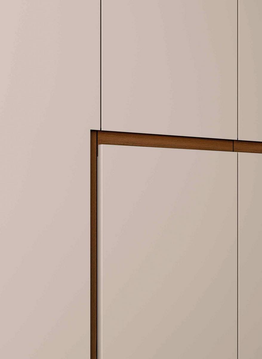 Sectional wooden wardrobe | Gap by Olivieri