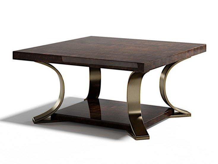 Square wooden coffee table | Must Service by Capital Collection