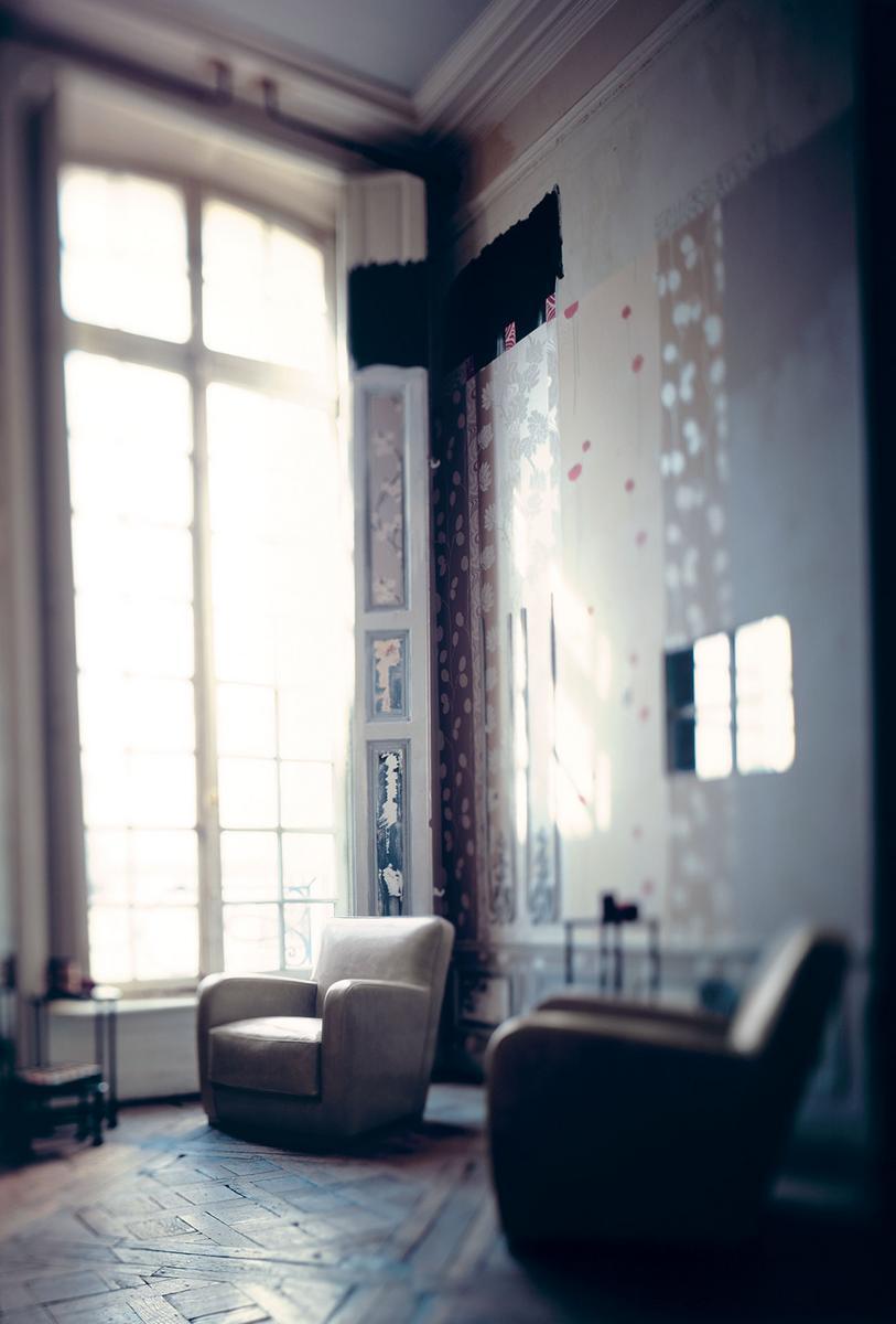 Leather armchair | Berlino by Baxter