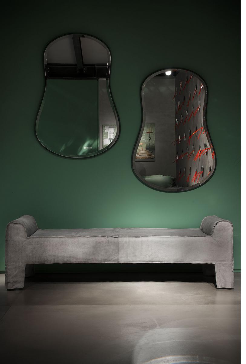 Leather bench | Summer by Baxter