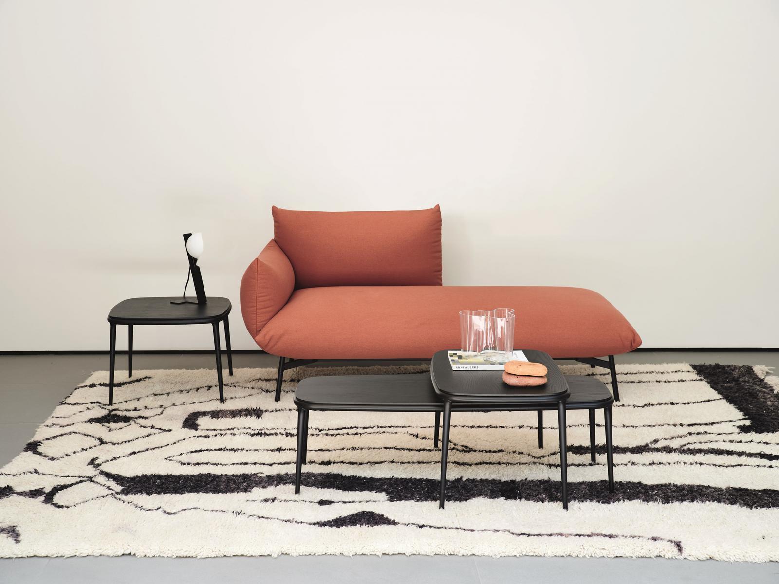 Rectangular coffee table in steel and ceramic top | Lea Ct by Midj