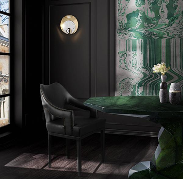 Indirect light brass wall light | Metamorphosis by Boca Do Lobo