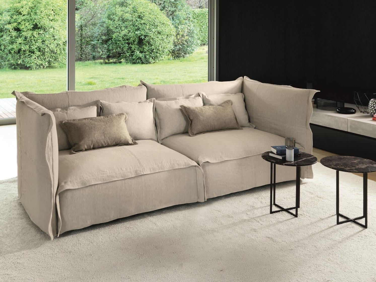 Fabric sofa with removable cover | Britt by Desiree