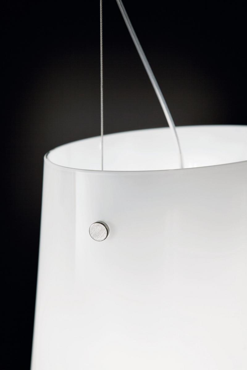 Glass pendant lamp | Cleo Sp by Vistosi