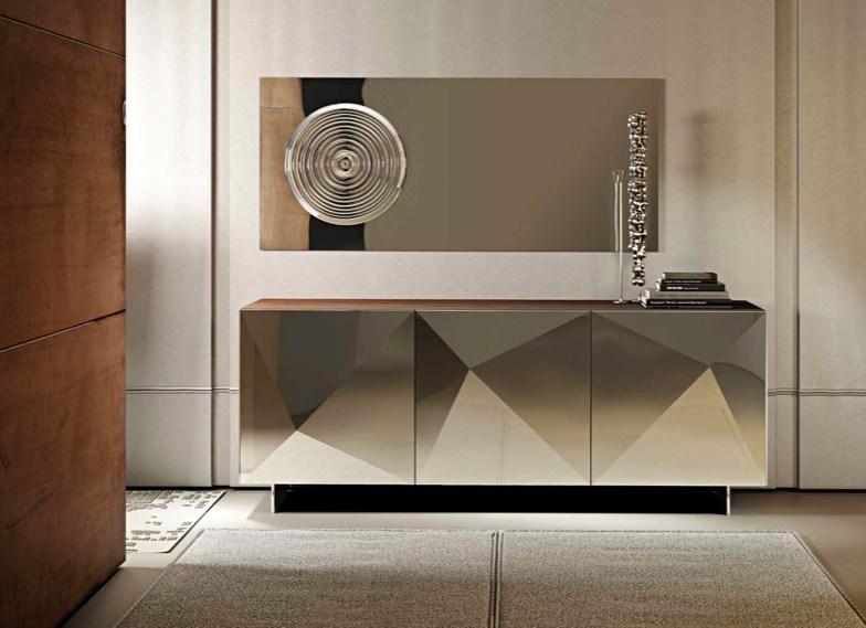 Wall-mounted rectangular mirror | Drop by Riflessi