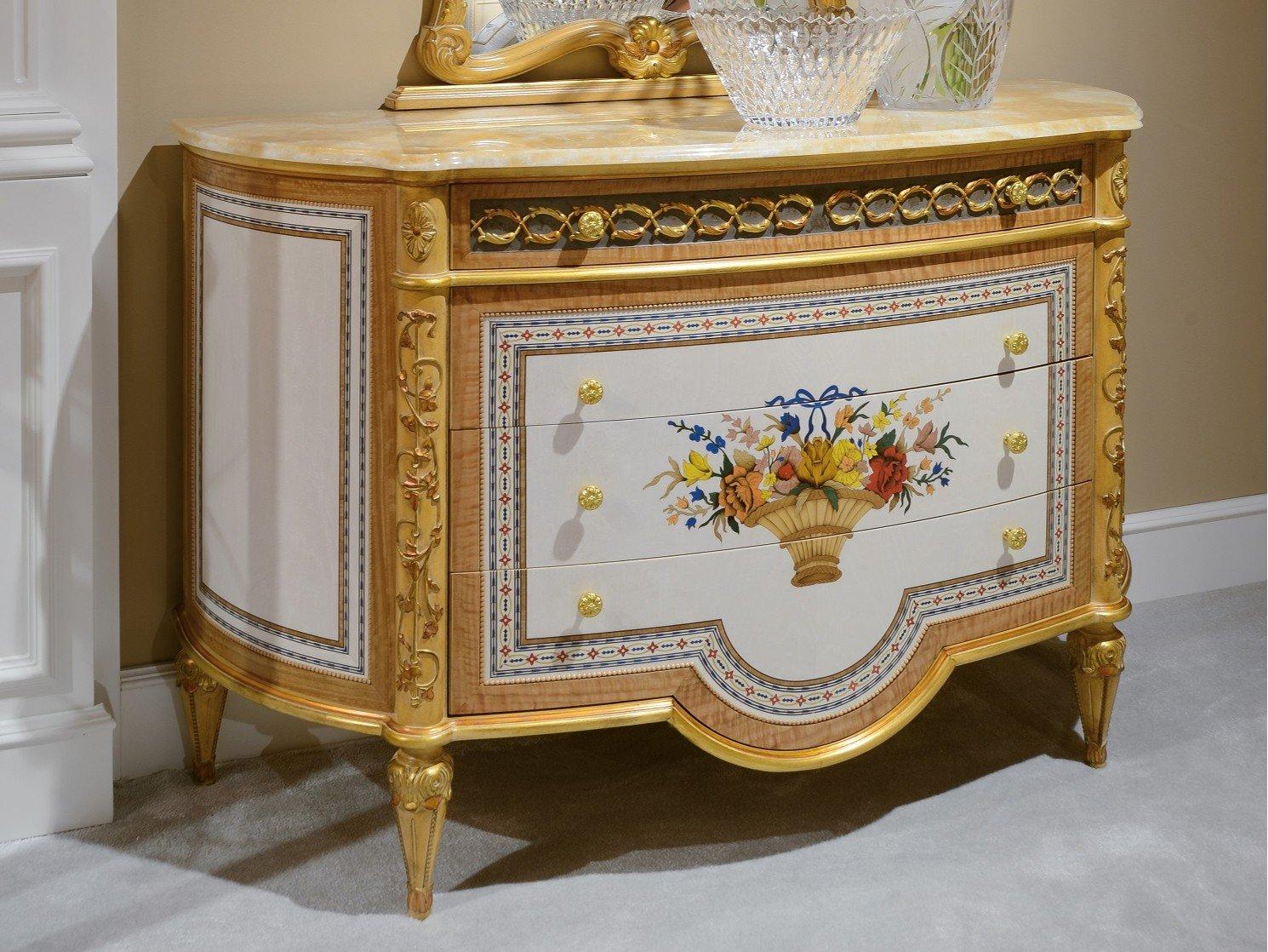 3700_LUIGI XVI Wooden chest of drawers