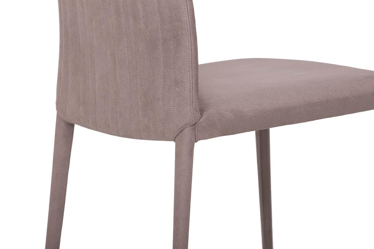 Upholstered high-back leather chair | Josefine by Tonin Casa