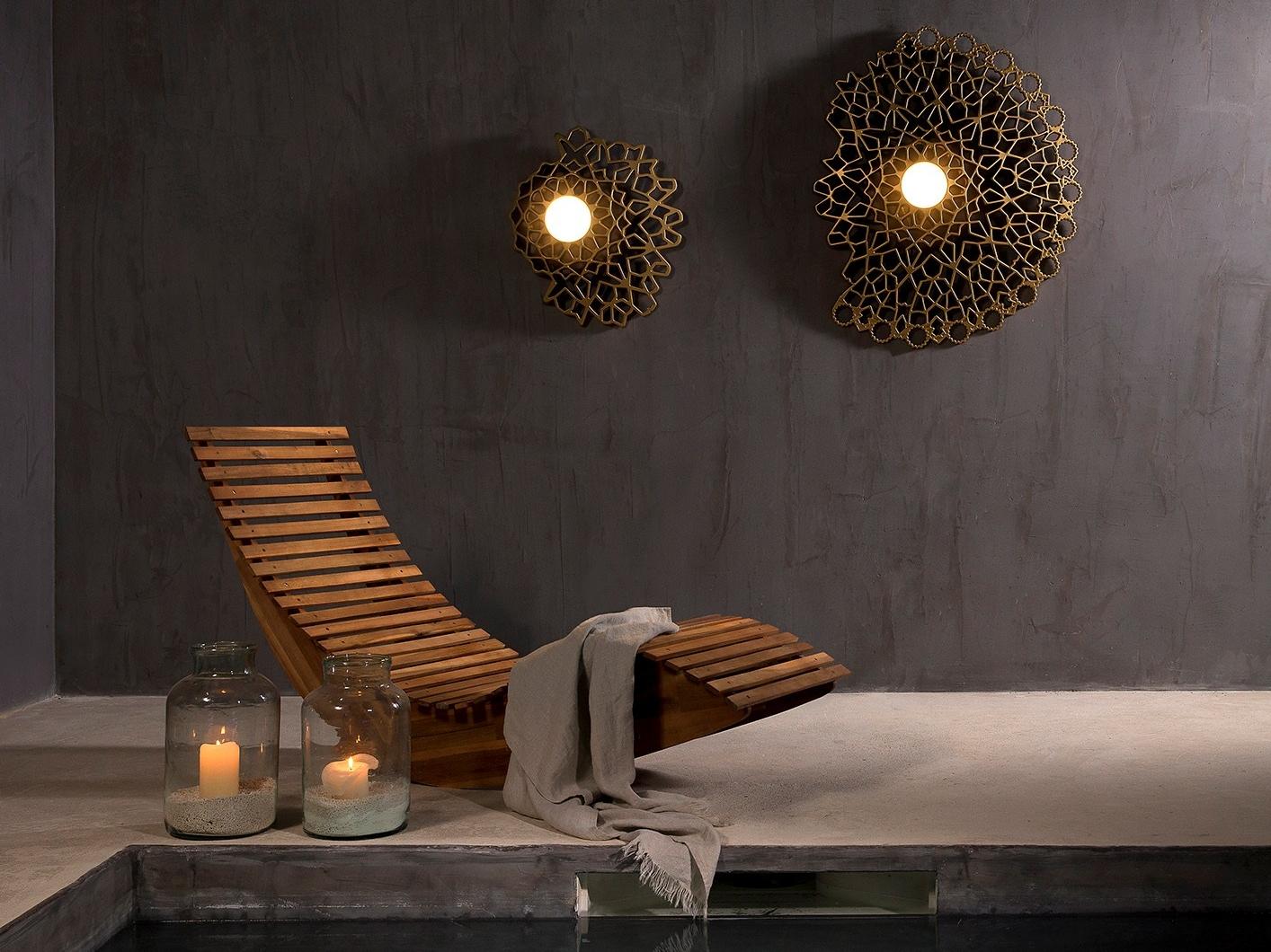 LED direct light cultured marble wall lamp | Notredame by Karman