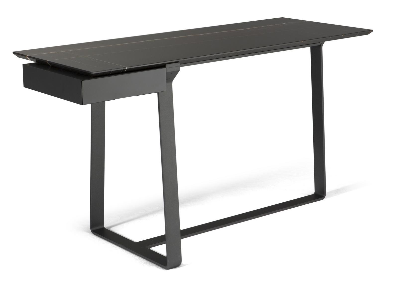 Marble secretary desk with drawers | Omega by Natuzzi Italia