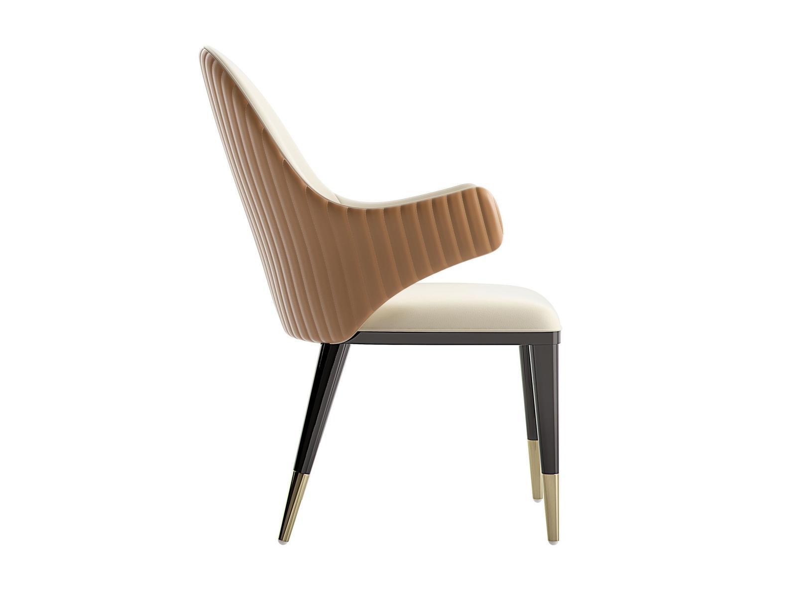Upholstered fabric chair with armrests | Diva C/b by Capital Collection