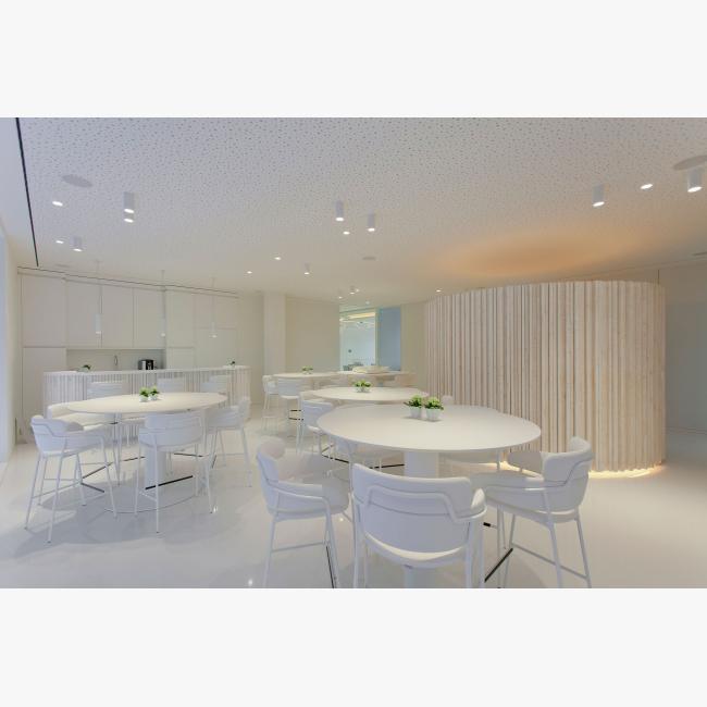 Round ceiling spotlight | Boxy R Hi by Delta light