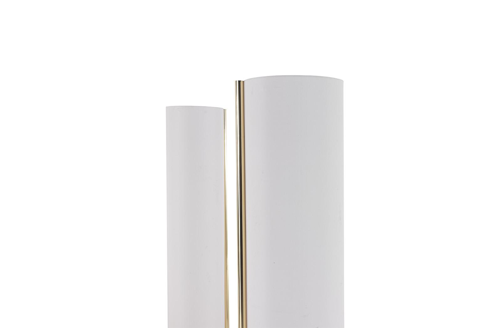 Brass floor lamp | Stuarda by Gianfranco Ferre Home