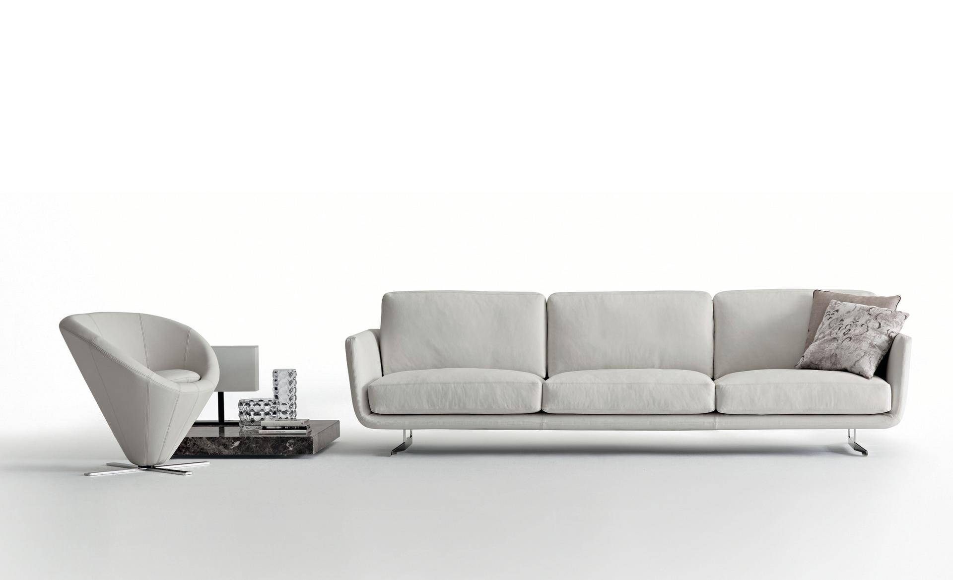 Sectional sofa with removable cover | Slim by Dema