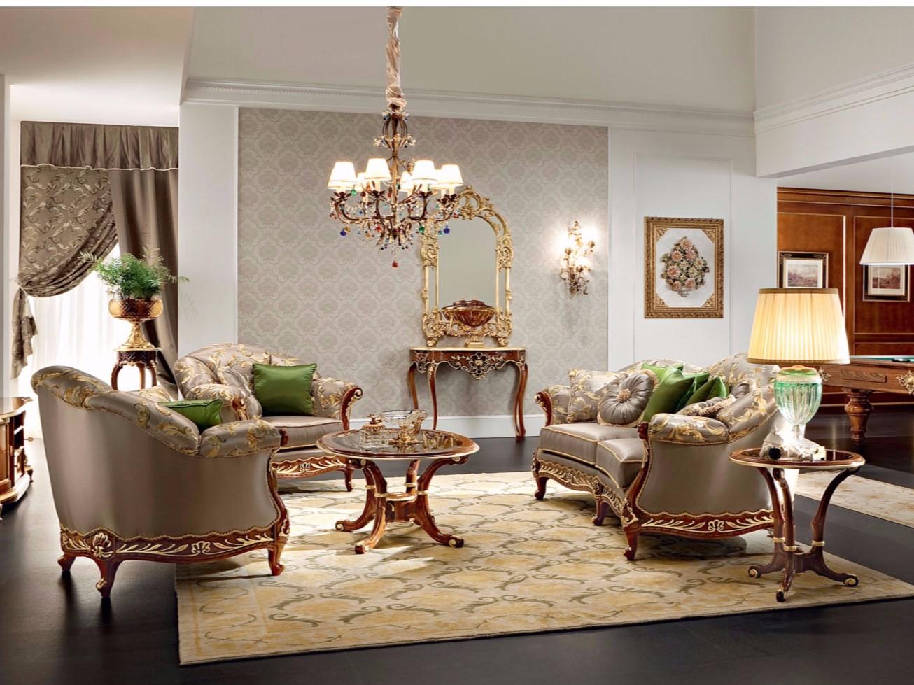 Round wooden side table | 13655 by Modenese Gastone