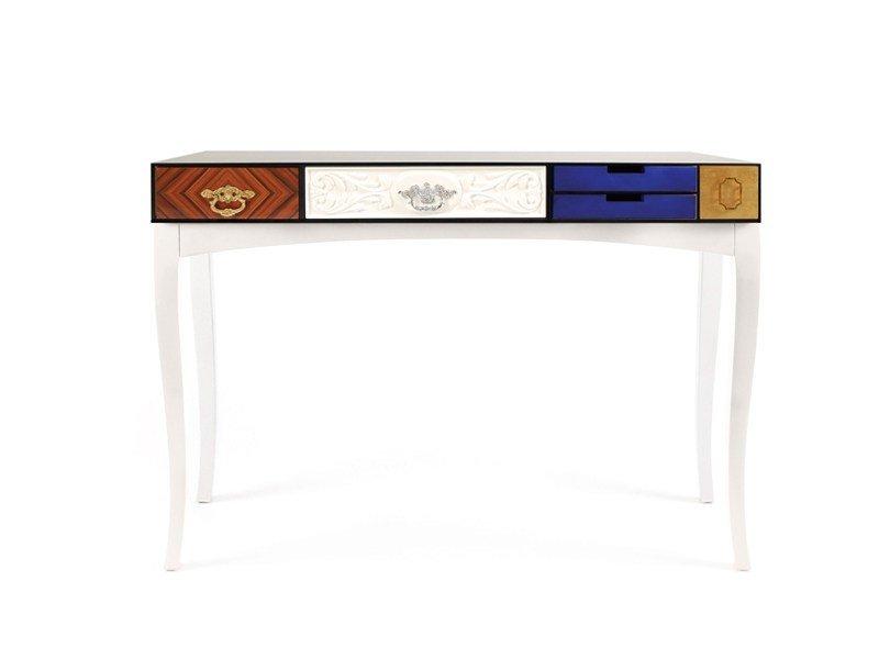 Rectangular rosewood console table with drawers | Soho by Boca Do Lobo