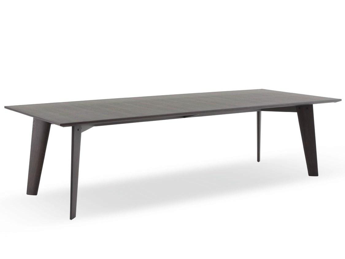 Rectangular wooden table | Howard by Poliform