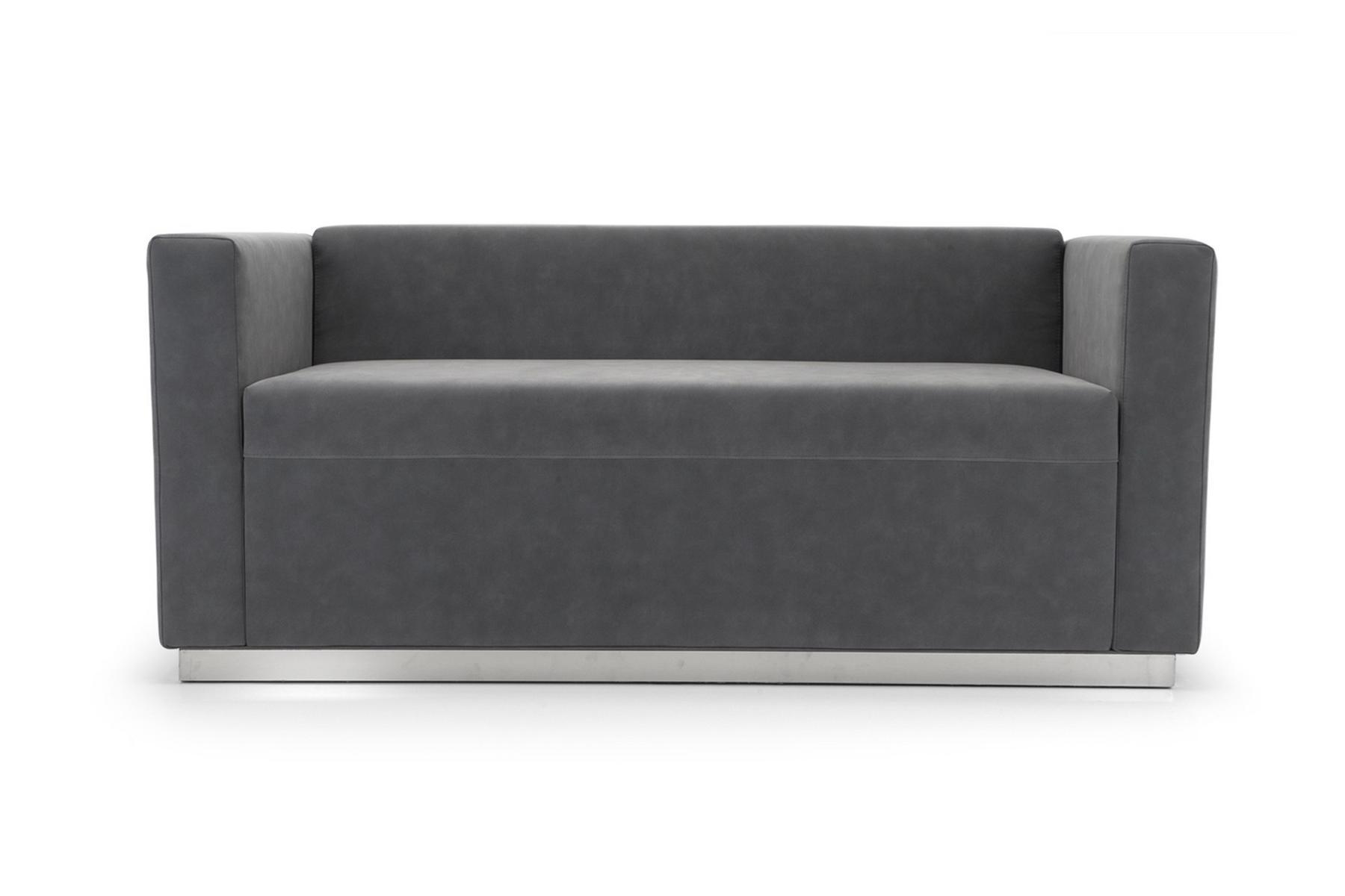 2 seater leather sofa | Quincy by Domingo salotti