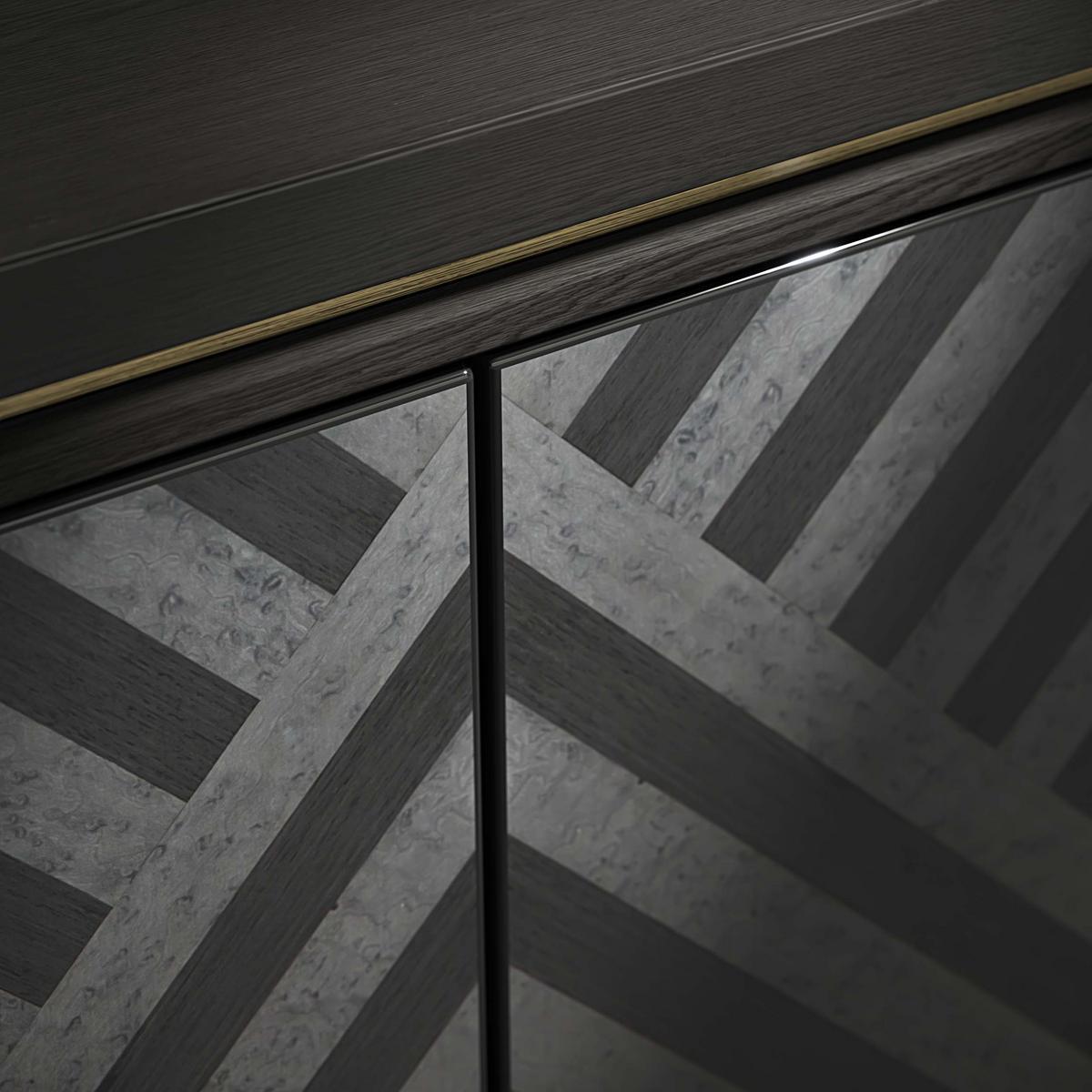 Wooden sideboard with doors | Zefiro by Capital Collection