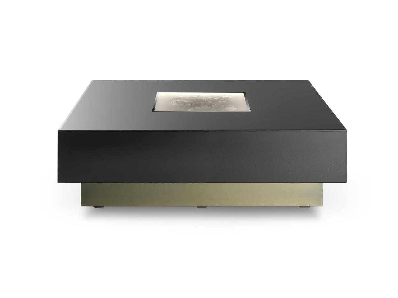 Square wooden coffee table | Palazzo Ducale by Reflex