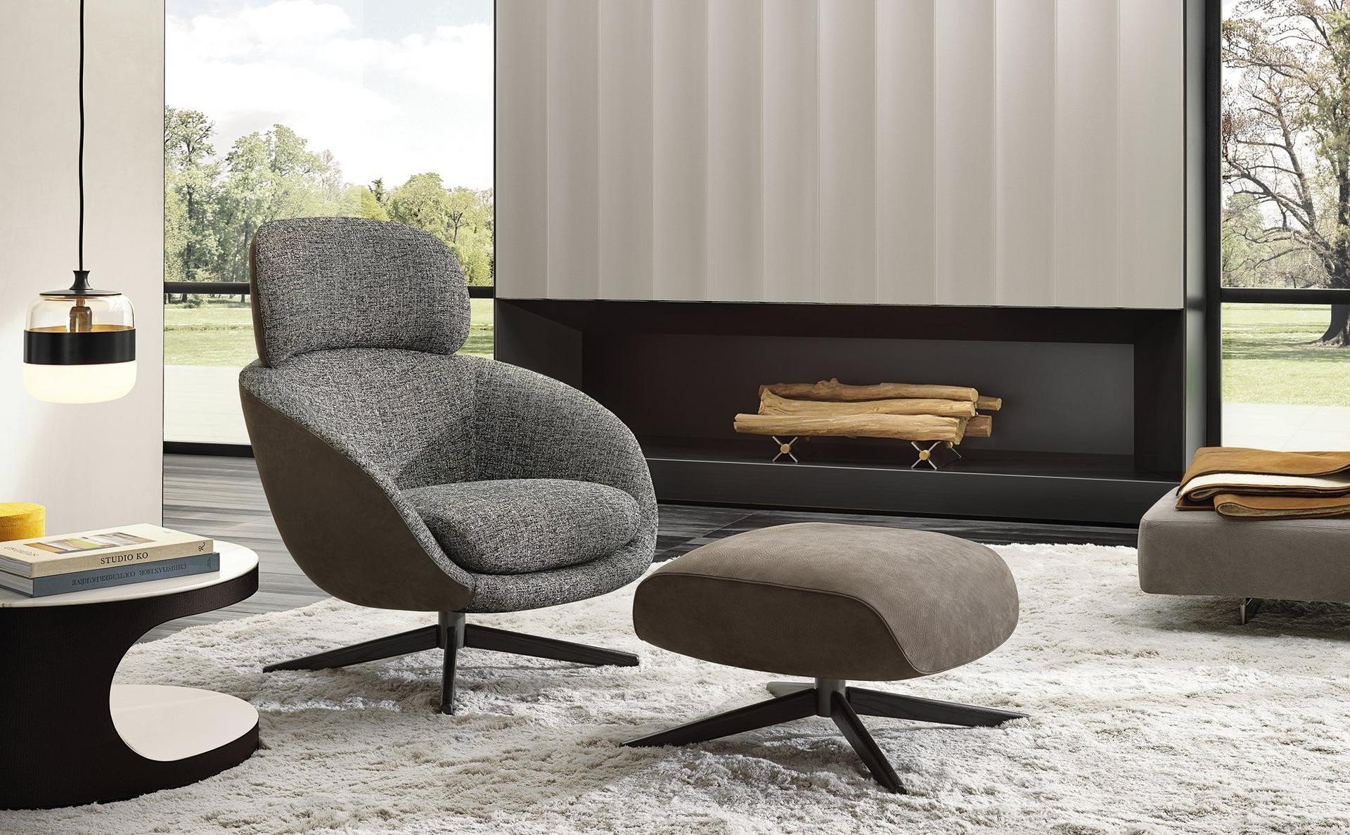 Armchair | Russell by Minotti