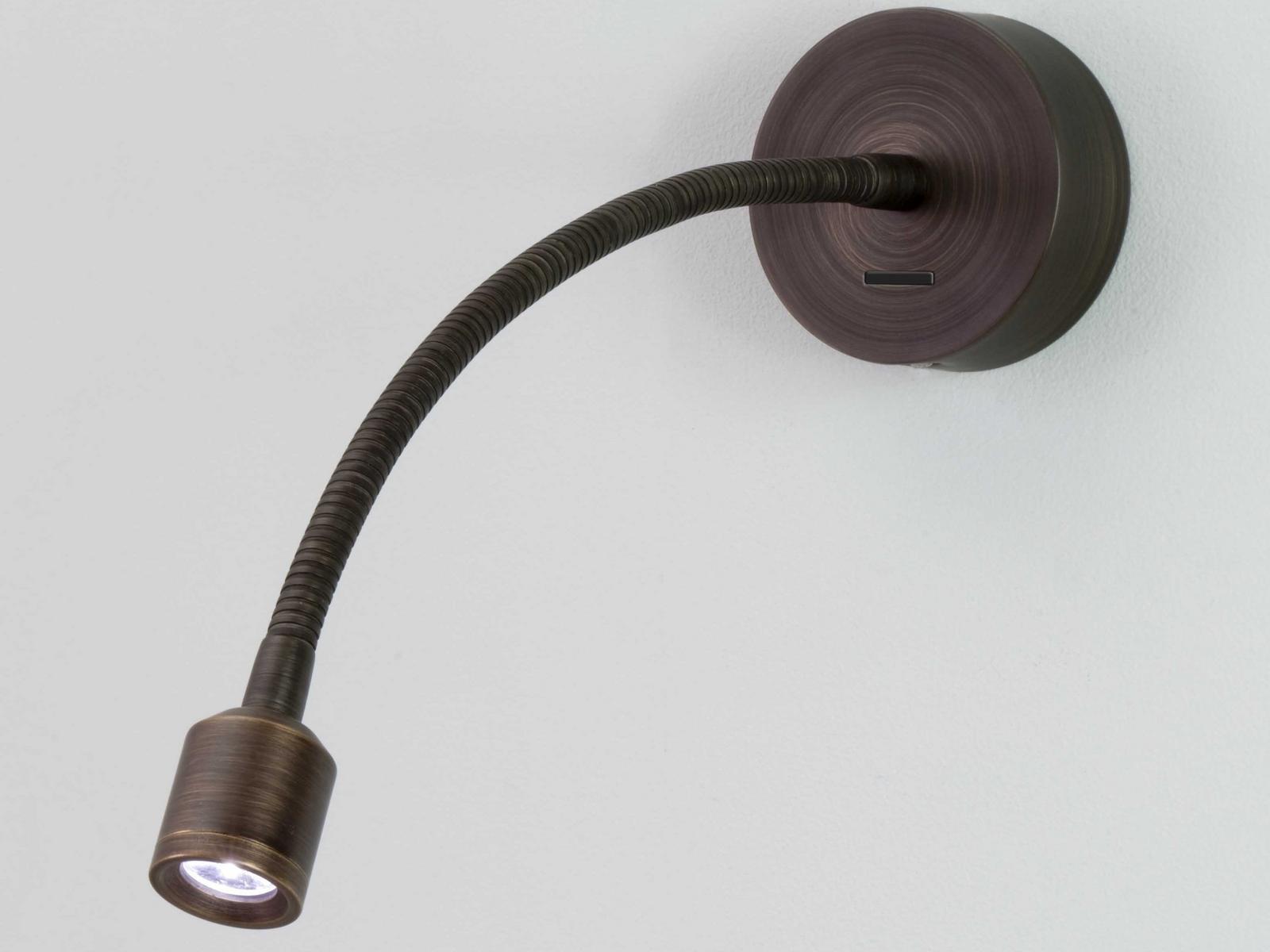 LED zinc reading lamp with swing arm | Fosso by Astro lighting
