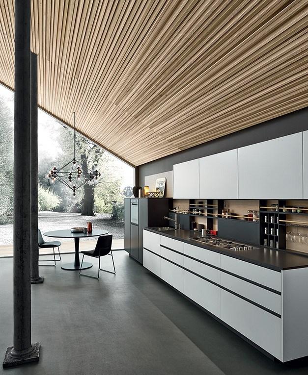 Fitted kitchen Poliform My Planet