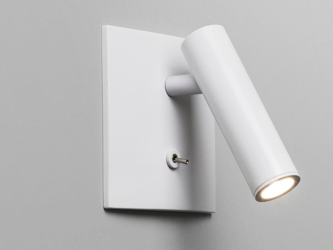LED adjustable aluminium wall lamp | Enna Square by Astro lighting