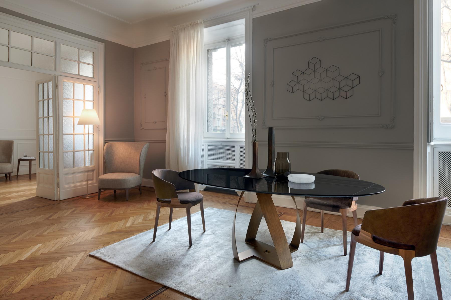 High-back armchair | Spring by Potocco
