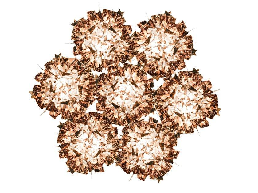 LED Copperflex pendant lamp | Veli 7 Copper by Slamp