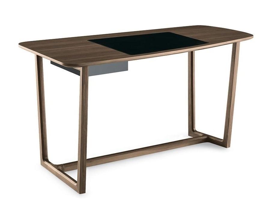 Wooden writing desk | Concorde by Poliform