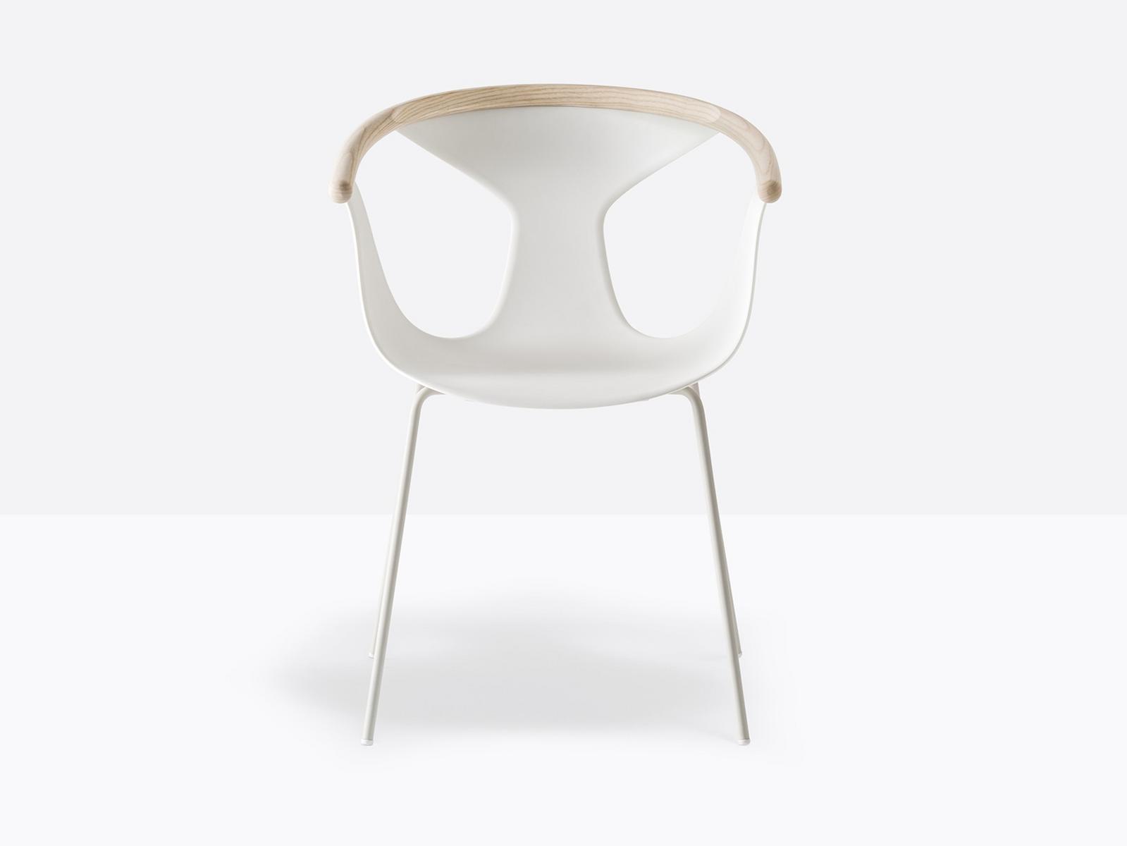 Polypropylene chair with armrests | Fox 3726 by Pedrali
