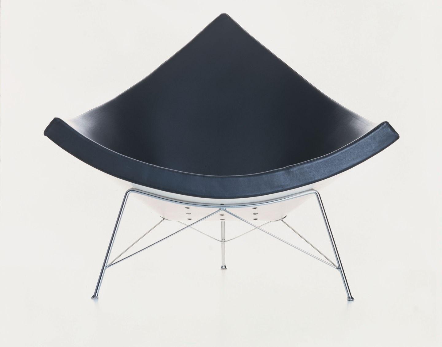 Leather armchair | Coconut by Vitra