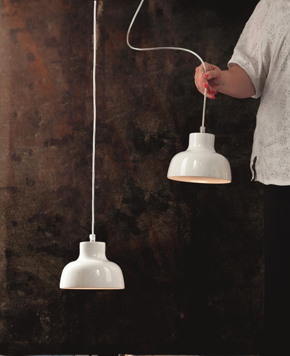 LED direct light iron pendant lamp | Coco 1 by Zava