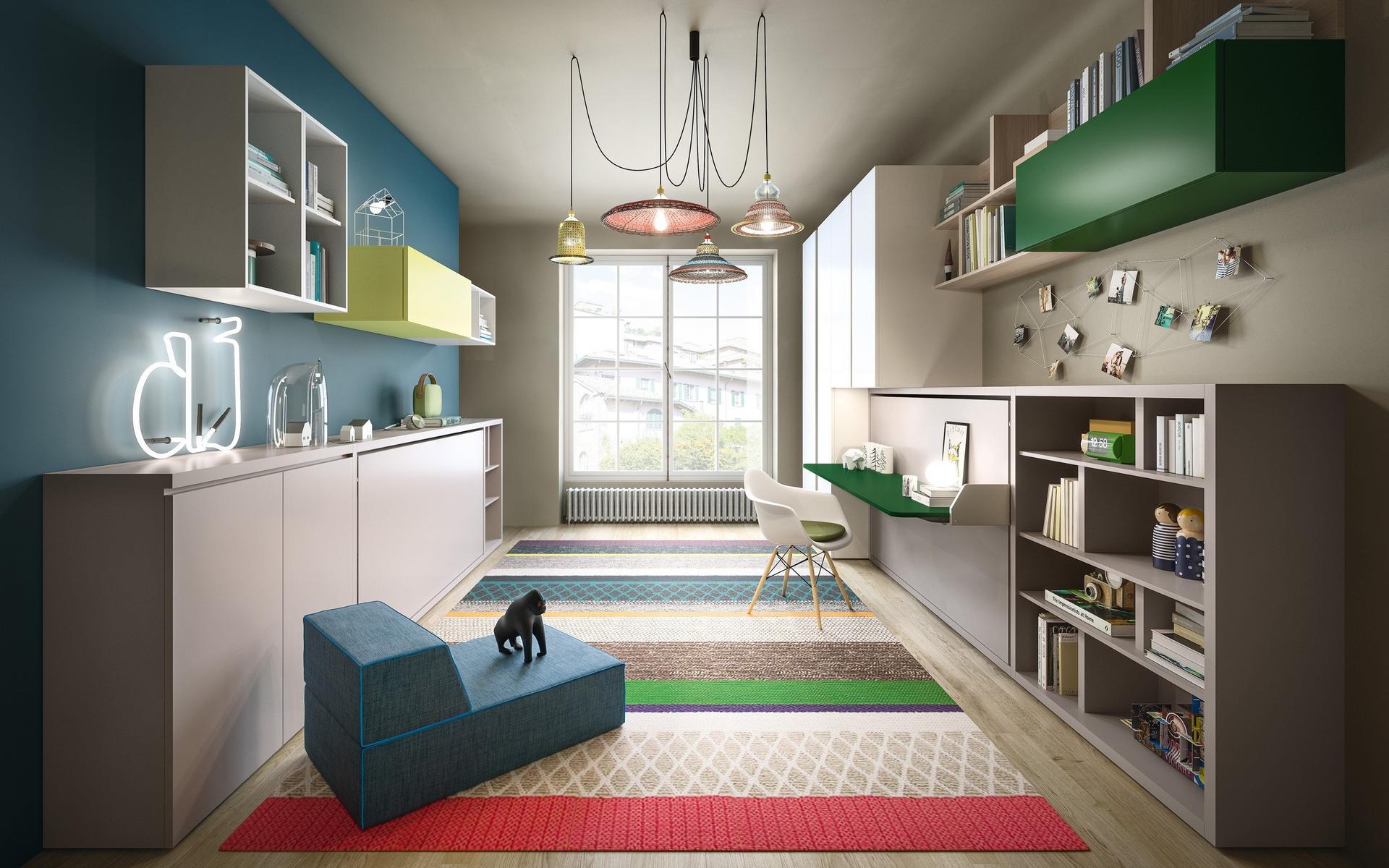 Pull-down single bed | Kali Board by CLEI