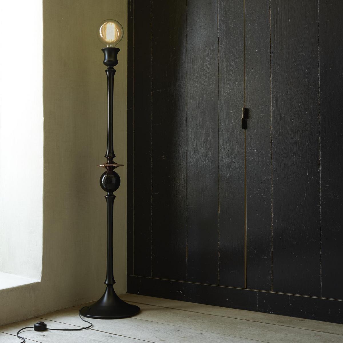 Reading wooden floor lamp | Baroque by Ligne Roset