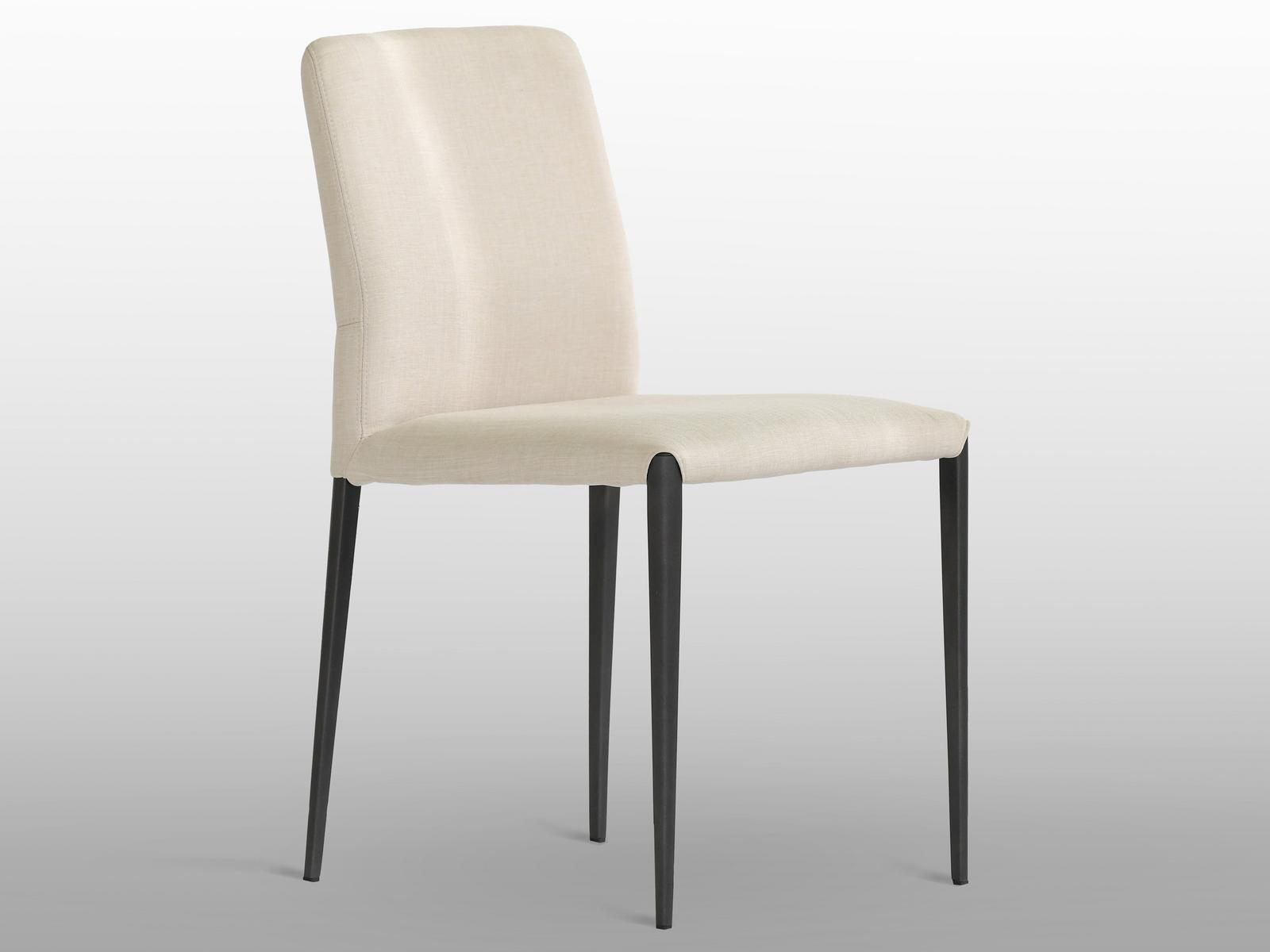 Upholstered fabric chair | Aurora by Riflessi