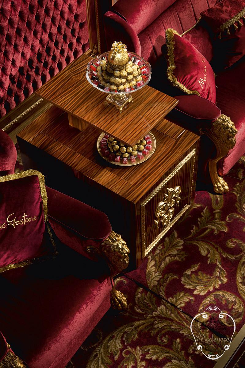 Rectangular wooden coffee table | 14646 by Modenese Gastone