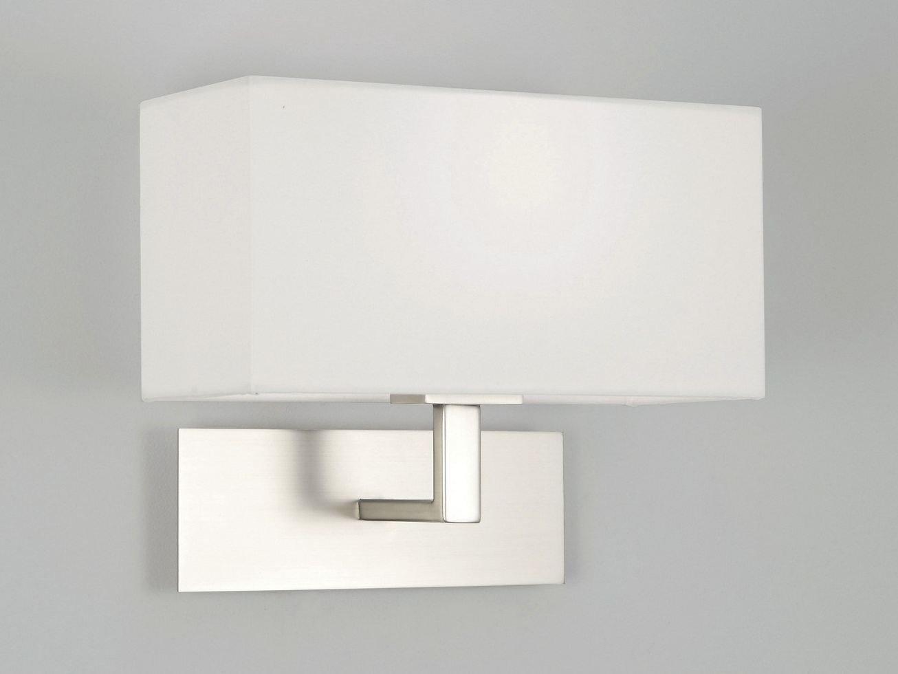 Wall lamp in steel and fabric | Park Lane by Astro lighting