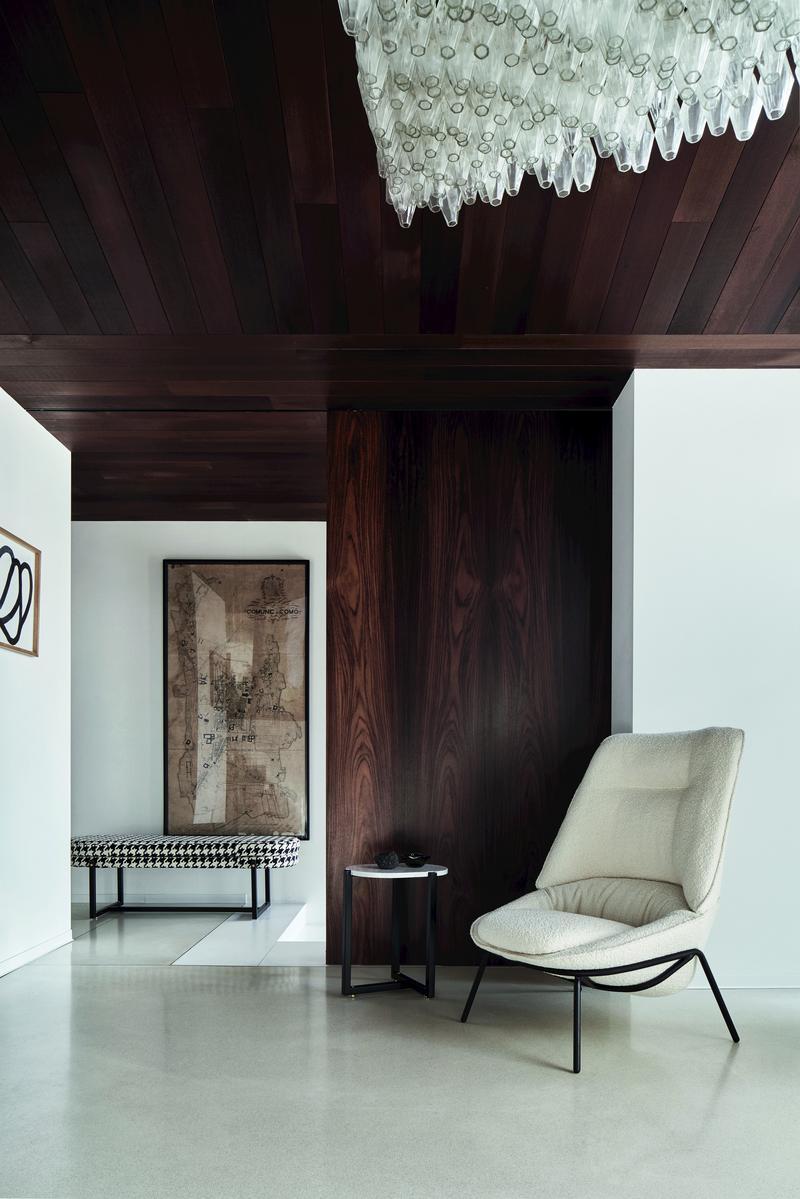 Upholstered fabric bench | Sigmund by Arflex